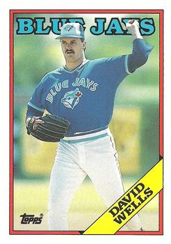 1988 Topps Traded #128T David Wells Front