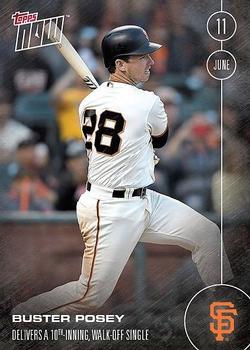 2016 Topps Now #143 Buster Posey Front