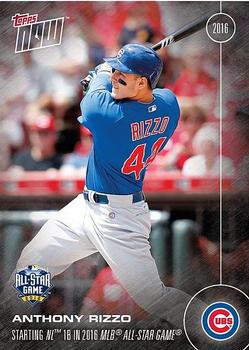 2016 Topps Now #219 Anthony Rizzo Front