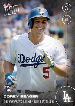 2016 Topps Now #399 Corey Seager Front