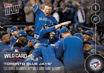 2016 Topps Now #539-A Toronto Blue Jays Front