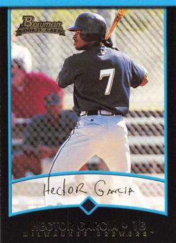 2001 Bowman - Gold #241 Hector Garcia Front