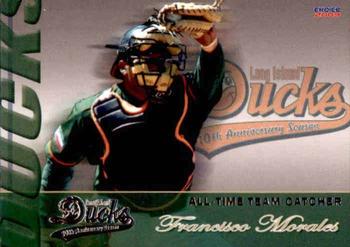 2009 Choice Long Island Ducks 10th Anniversary All-Time Team #2 Francisco Morales Front
