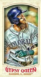 2016 Topps Gypsy Queen - Mini #24 Charlie Blackmon Front