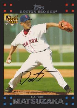 2007 Topps Boston Red Sox #BOS1 Daisuke Matsuzaka Front