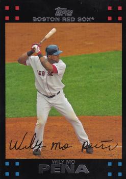 2007 Topps Boston Red Sox #BOS5 Wily Mo Pena Front