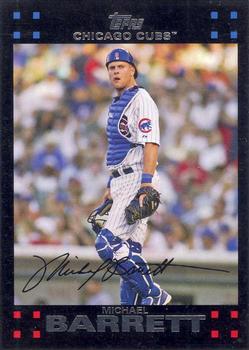 2007 Topps Chicago Cubs #CHC6 Michael Barrett Front