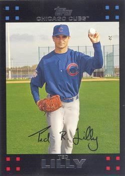 2007 Topps Chicago Cubs #CHC8 Ted Lilly Front