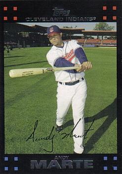 2007 Topps Cleveland Indians #CLE10 Andy Marte Front