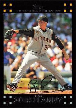 2007 Topps Pittsburgh Pirates #PIT8 Tom Gorzelanny Front