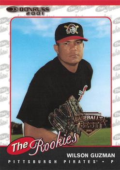 2001 Donruss - Baseball's Best The Rookies Bronze #R21 Wilson Guzman  Front