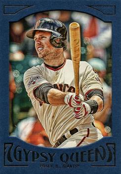 2016 Topps Gypsy Queen - Framed Blue #2 Buster Posey Front