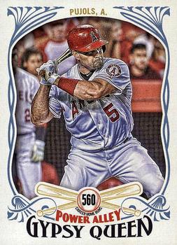 2016 Topps Gypsy Queen - Power Alley #PA-26 Albert Pujols Front