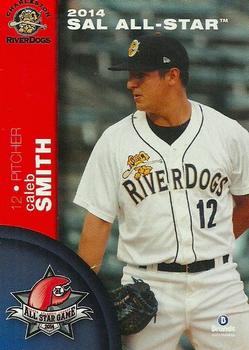 2014 Brandt South Atlantic League South Division All-Stars #23 Caleb Smith Front