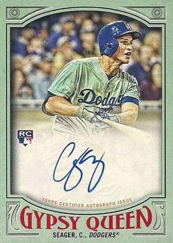 2016 Topps Gypsy Queen - Autographs Green #GQA-CS Corey Seager Front