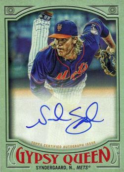 2016 Topps Gypsy Queen - Autographs Green #GQA-NS Noah Syndergaard Front