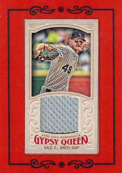 2016 Topps Gypsy Queen - Mini Relic #GMR-CSA Chris Sale Front
