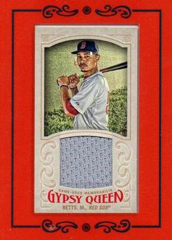 2016 Topps Gypsy Queen - Mini Relic #GMR-MBE Mookie Betts Front