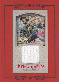 2016 Topps Gypsy Queen - Mini Relic #GMR-SM Starling Marte Front