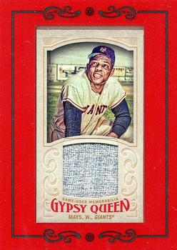 2016 Topps Gypsy Queen - Mini Relic #GMR-WM Willie Mays Front
