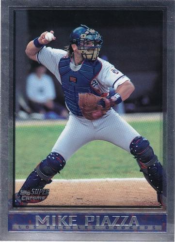 1998 Topps SuperChrome #11 Mike Piazza Front