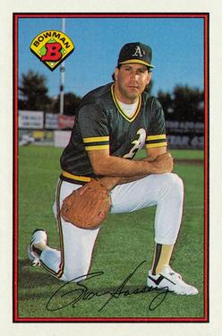 1989 Bowman #194 Ron Hassey Front