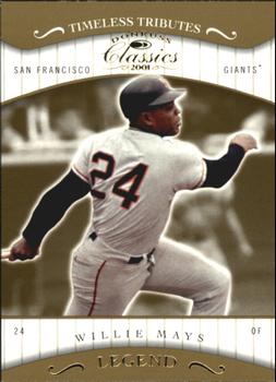 2001 Donruss Classics - Timeless Tributes #164 Willie Mays Front
