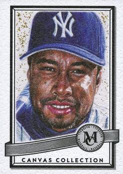 2016 Topps Museum Collection - Canvas Collection Reprints #CC-2 Bernie Williams Front