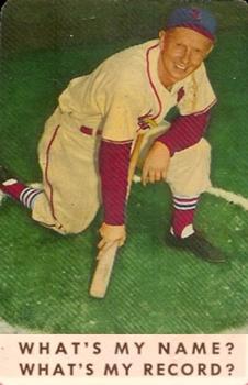 1954 Hunter Wieners St. Louis Cardinals #NNO Red Schoendienst Front