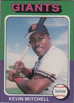 1991 Baseball Cards Presents Superstar and Rookie Special Repli-Cards #16 Kevin Mitchell Front