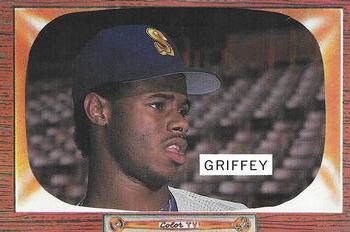 1992 Baseball Cards Presents Investor's Guide to Baseball Cards Repli-Cards #4 Ken Griffey Jr. Front