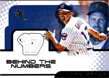 2001 Fleer E-X - Behind the Numbers Game Jersey #NNO Mark Grace Front