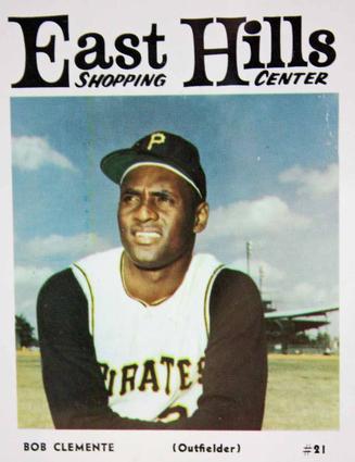 1966 East Hills Pittsburgh Pirates #NNO Bob Clemente Front