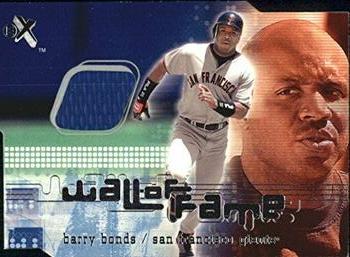 2001 Fleer E-X - Wall of Fame #NNO Barry Bonds  Front