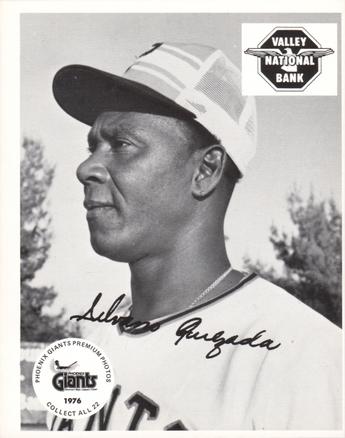 1976 Valley National Bank Phoenix Giants #NNO Silvano Quezada Front