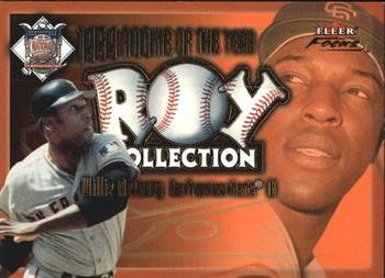 2001 Fleer Focus - ROY Collection #12 ROY Willie McCovey  Front