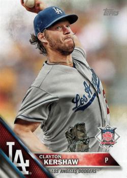 2016 Topps National League Standouts #NL-1 Clayton Kershaw Front