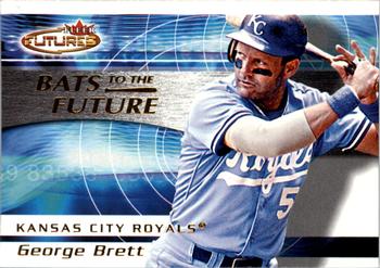 2001 Fleer Futures - Bats to the Future #19BF George Brett  Front