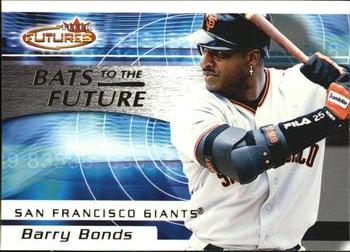 2001 Fleer Futures - Bats to the Future #20BF Barry Bonds  Front