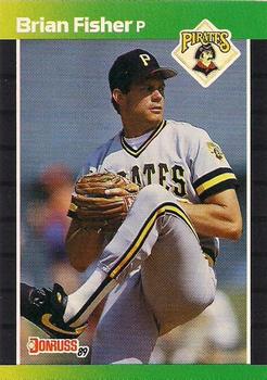 1989 Donruss #126 Brian Fisher Front