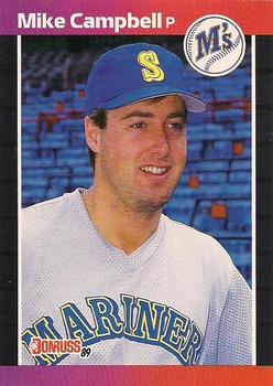 1989 Donruss #497 Mike Campbell Front