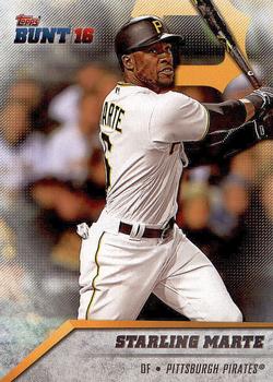 2016 Topps Bunt #52 Starling Marte Front
