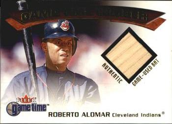 2001 Fleer Game Time - Lumber #NNO Roberto Alomar  Front