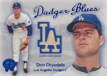 2001 Fleer Greats of the Game - Dodger Blues #NNO Don Drysdale Front
