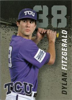 2014 TCU Horned Frogs Schedule Cards #NNO Dylan Fitzgerald Front