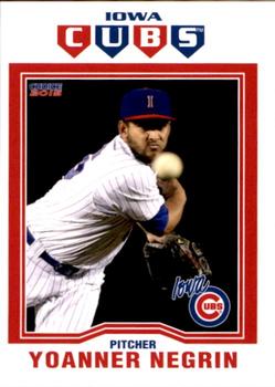 2015 Choice Iowa Cubs #06 Yoanner Negrin Front