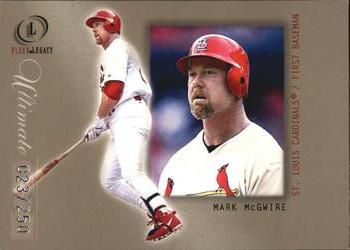 2001 Fleer Legacy - Ultimate #34 Mark McGwire  Front