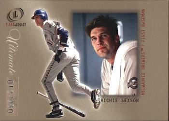 2001 Fleer Legacy - Ultimate #38 Richie Sexson  Front