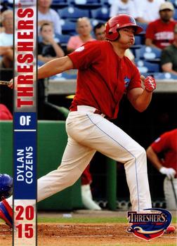 2015 Grandstand Clearwater Threshers #NNO Dylan Cozens Front