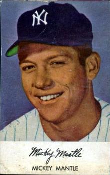 1953-54 Briggs Meats #NNO Mickey Mantle Front